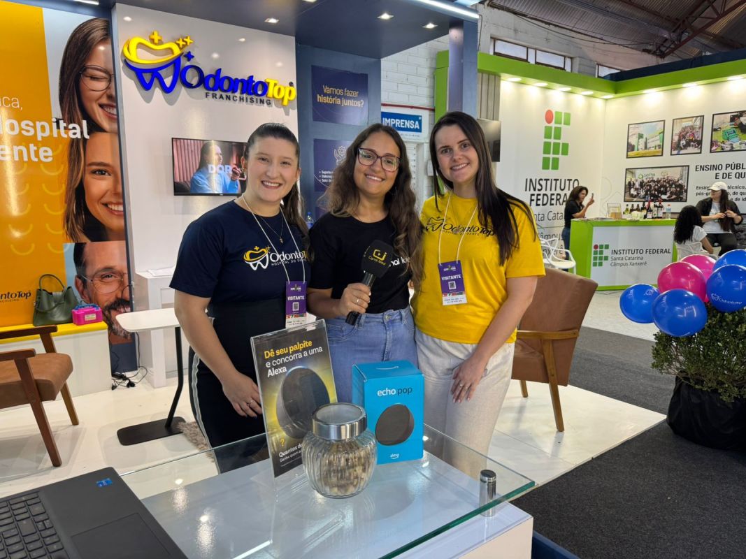 VÍDEO: OdontoTop revela ganhador da Alexa em ação realizada durante a ExpoFemi