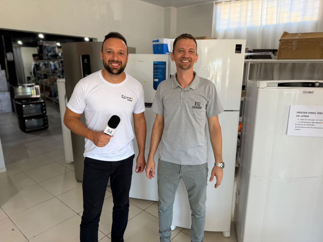 VÍDEO: A FG Salvados apresentou opções da linha branca, disponíveis na loja