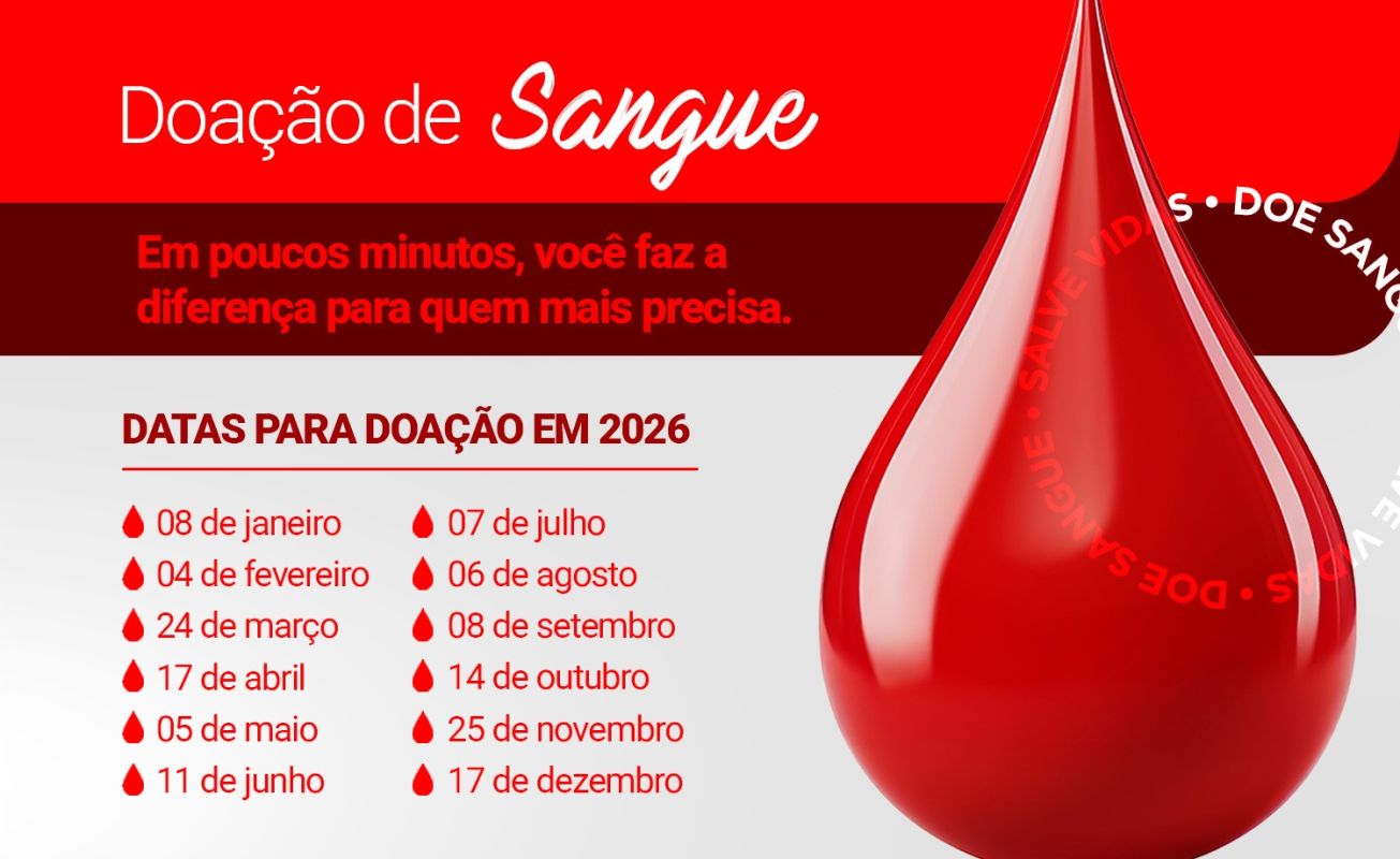Xanxerê abre agendamento para doação de sangue com vagas limitadas
