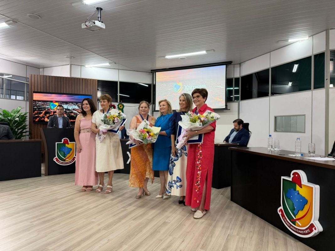 VÍDEO: Câmara de Xanxerê entrega medalha “Grandes Mulheres Xanxerenses”