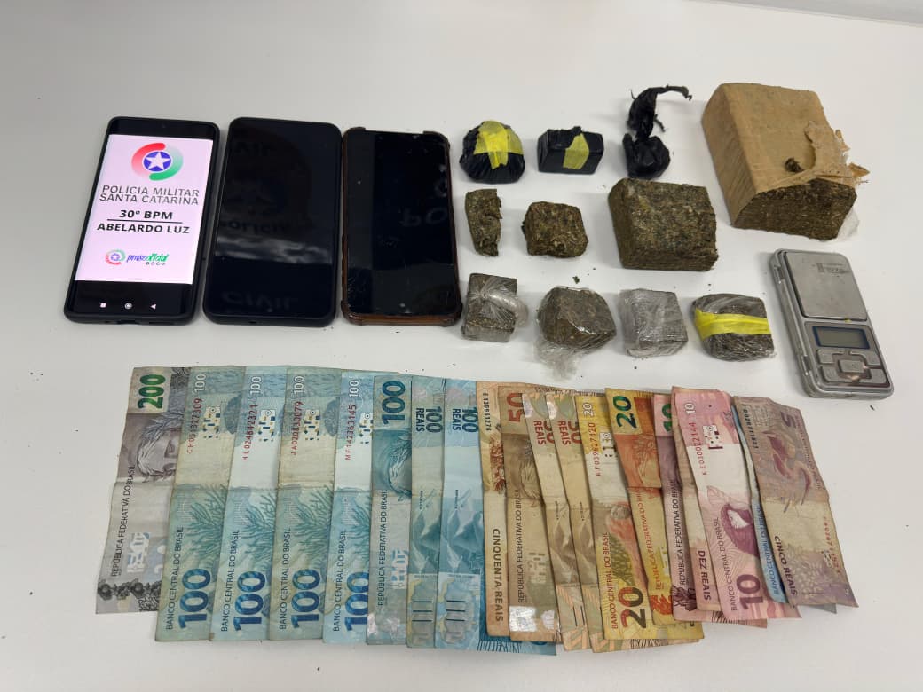 Polícia Militar desarticula tráfico por tele-entrega em Abelardo Luz