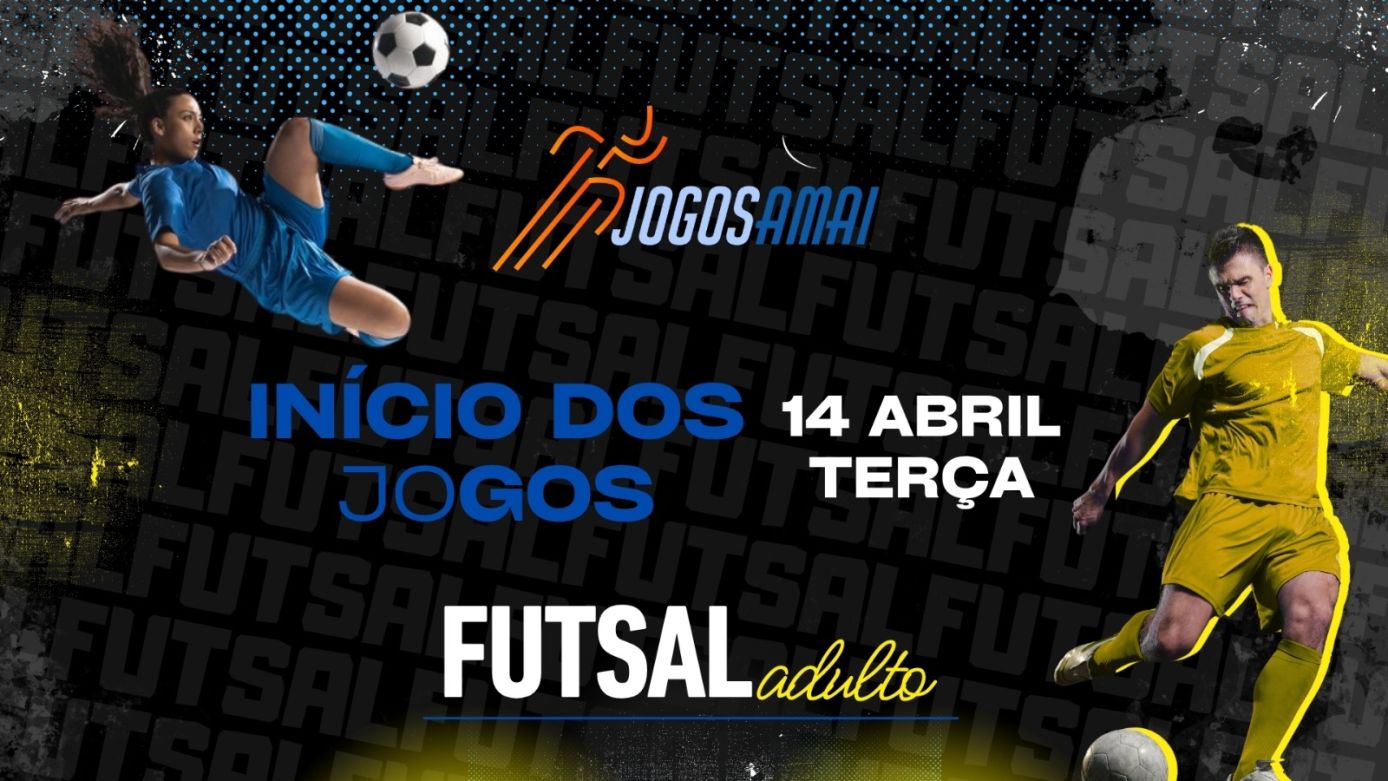 Jogos da AMAI 2026 iniciam nesta terça-feira (14) com o futsal adulto