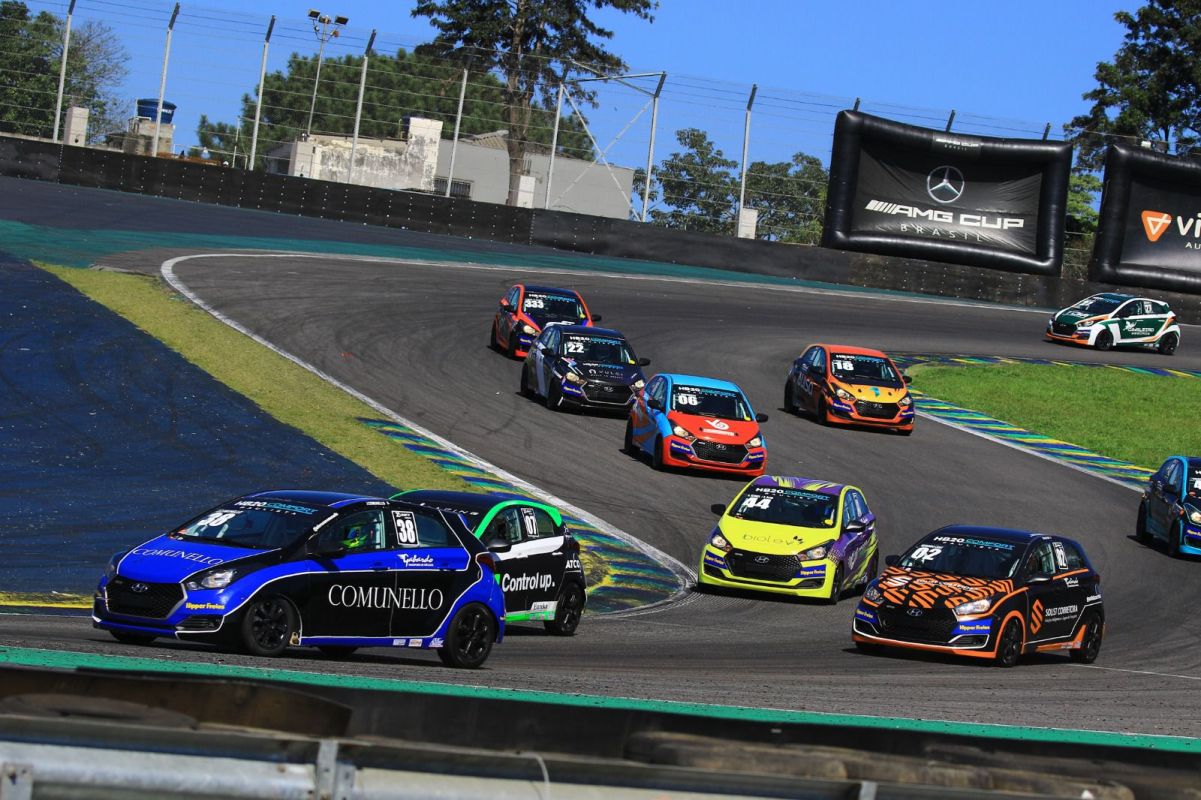 Piloto de Xanxerê se destaca em etapa da Copa HB20 no Autódromo de Interlagos