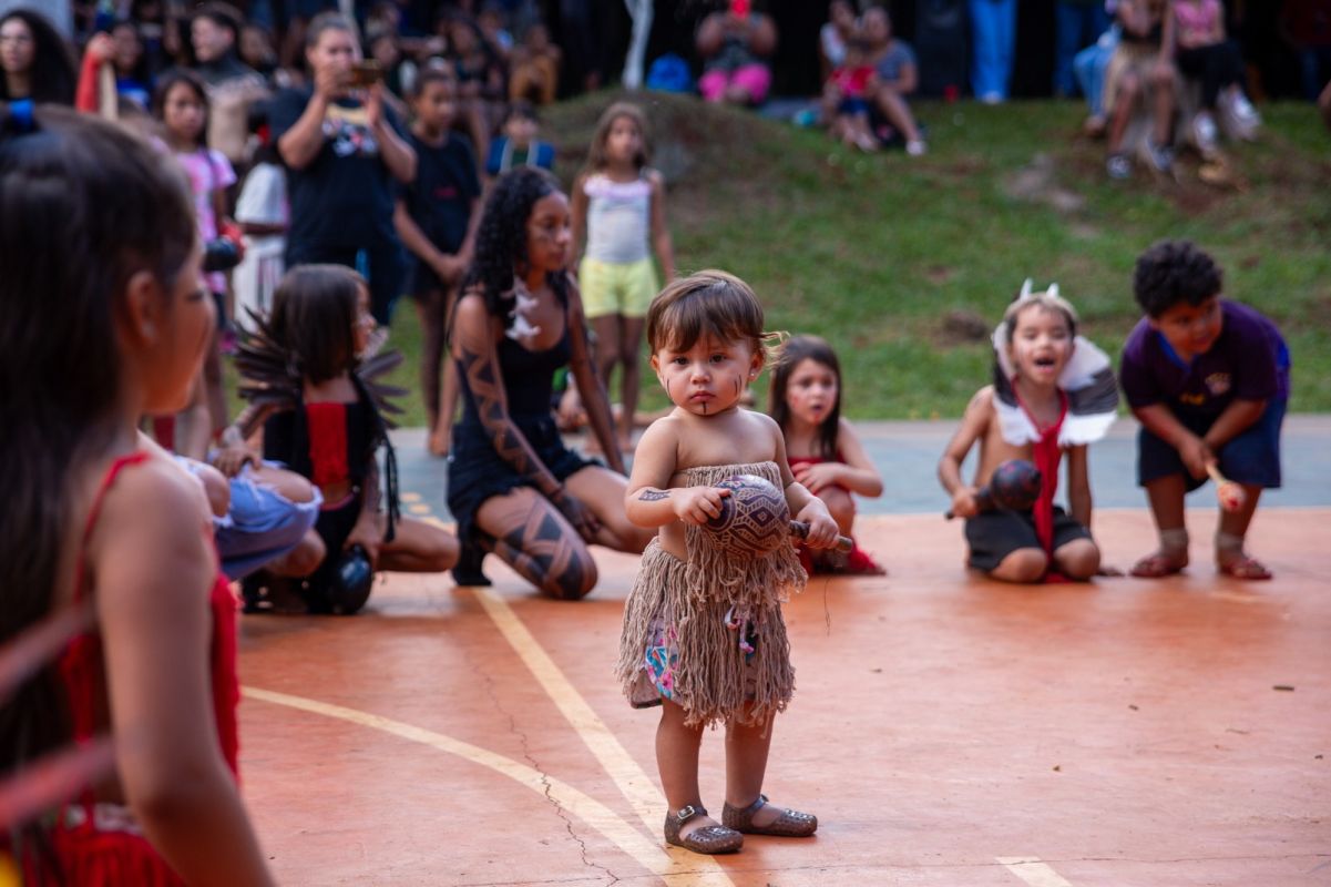 Semana cultural da Aldeia Toldo Chimbangue aborda a importância da cultura indígena na cura climática