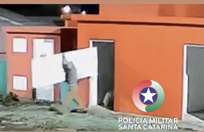 Polícia Militar prende dois homens em flagrante por furto em prédio público em Xanxerê