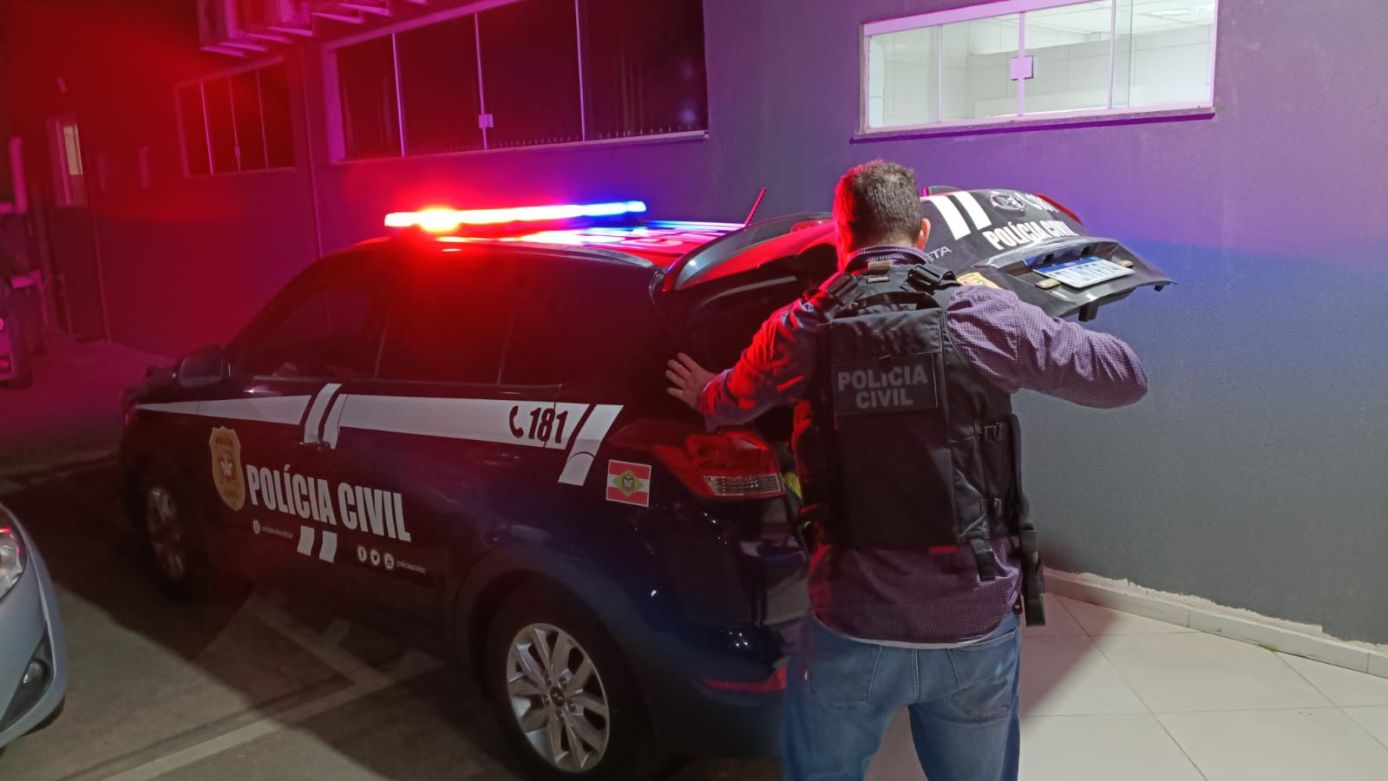 Polícia Civil prende homem condenado por furto em Xaxim durante operação “Protetores”