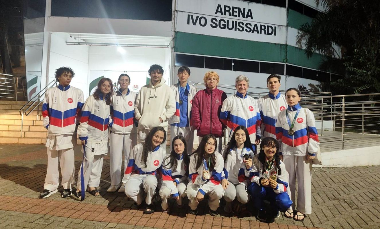Karatê de Xanxerê se destaca com 17 conquistas na Taça Santa Catarina