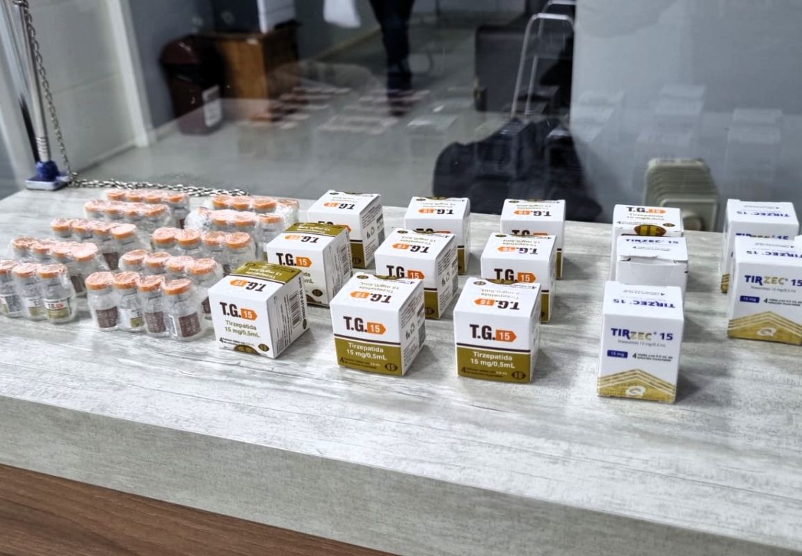 PRF apreende medicamentos para emagrecimento e anabolizantes contrabandeados em Chapecó
