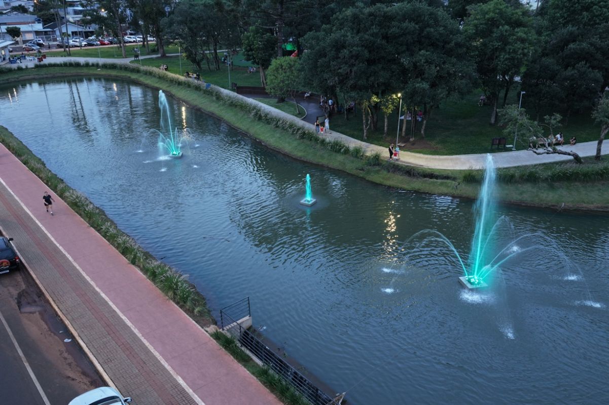Prefeitura de Xanxerê apura mortandade de peixes em bacia do Ecoparque Municipal