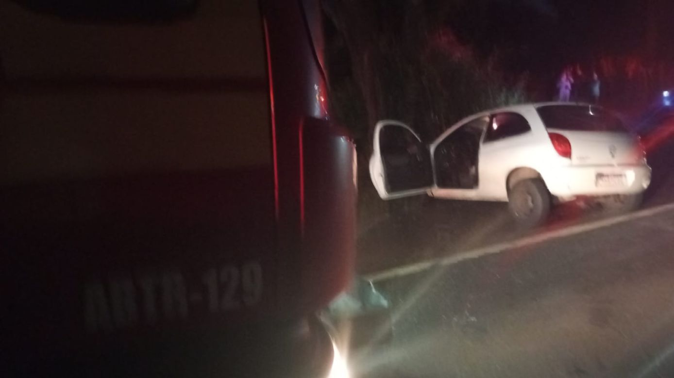 Grave acidente na BR-282 deixa um morto e um ferido grave 