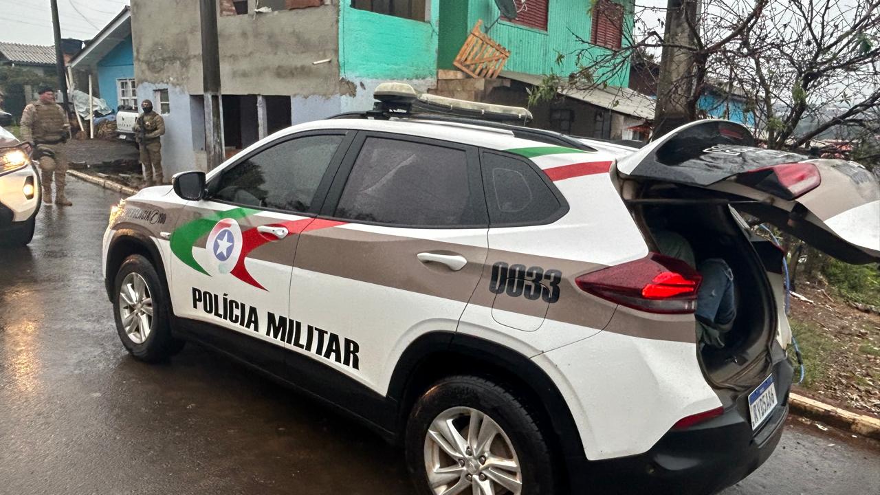 Operação de combate ao crime organizado resulta em prisão por dívida de pensão alimentícia em Ponte Serrada