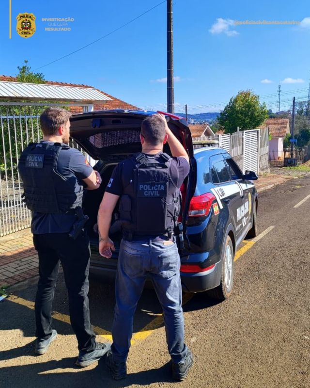 Polícia Civil elucida duas tentativas de homicídio e prende suspeito em Xaxim