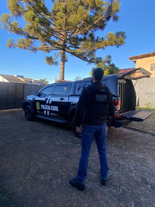 Polícia Civil prende homem condenado a mais de 18 anos por estupro de vulnerável em Abelardo Luz