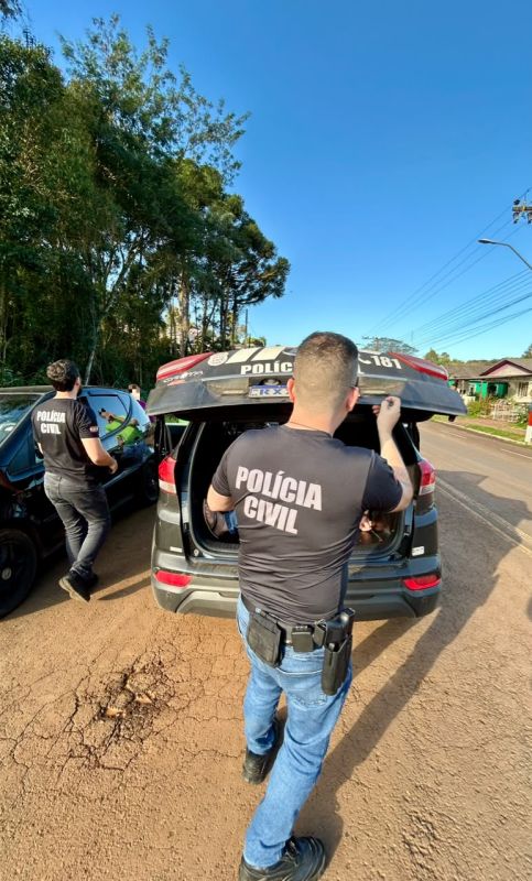 Polícia Civil cumpre mandado de prisão contra homem investigado por ameaça, sequestro e cárcere privado no Oeste