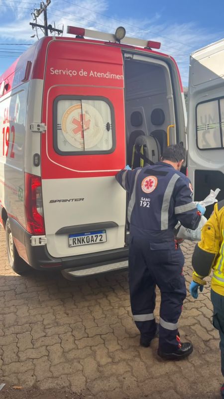 Trabalhador é resgatado em estado grave após acidente de trabalho em Cordilheira Alta