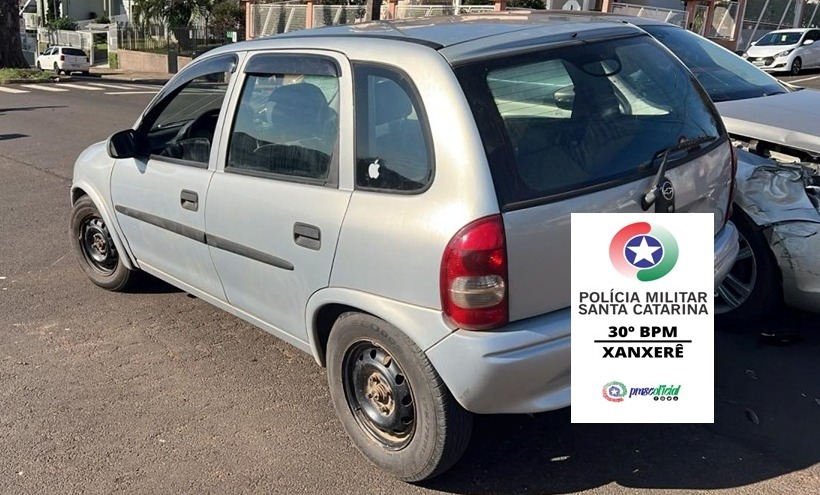 Colisão em cruzamento deixa dois feridos em acidente em Xanxerê