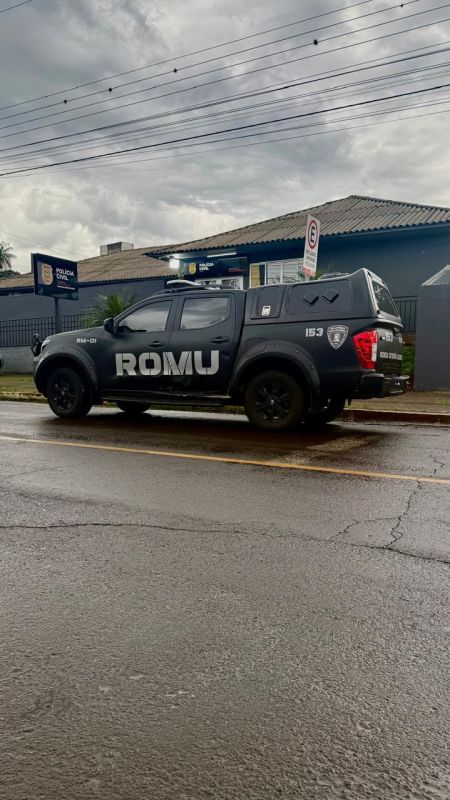 Guarda Municipal flagra carro com placas adulteradas em Chapecó