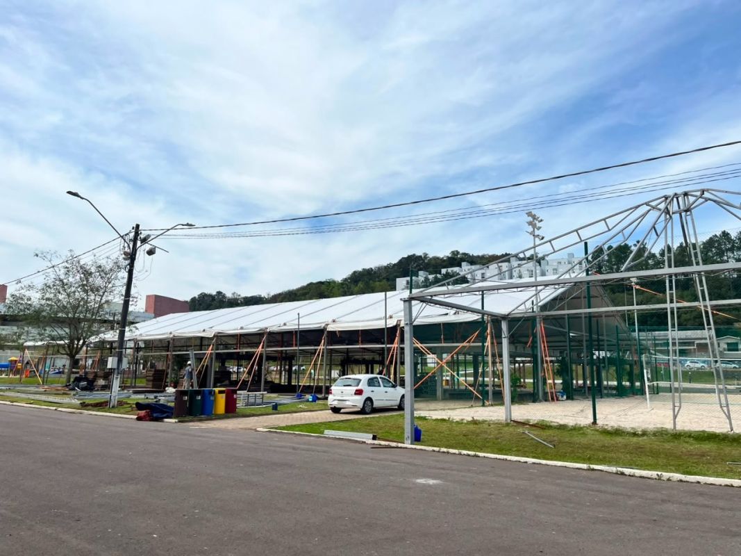 Femix 2026 começa a ganhar forma no Parque de Exposições
