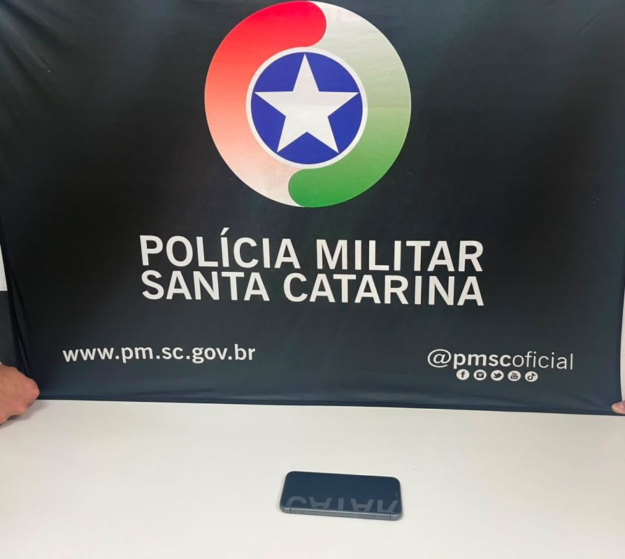 Celular furtado há dois meses é recuperado pela PM após vítima rastrear aparelho em Xanxerê