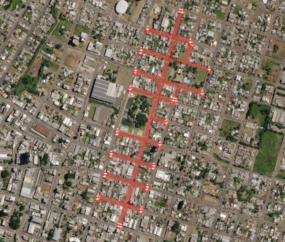 Xanxerê terá bloqueio de ruas para o Desfile Cívico de 7 de Setembro