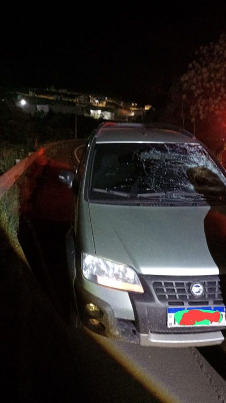 Pedestre fica gravemente ferido após atropelamento na SC-480, em Xanxerê