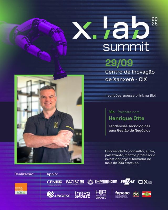 VÍDEO: X.LAB Summit XXE 2026 traz inovação e novas ideias para os negócios em Xanxerê