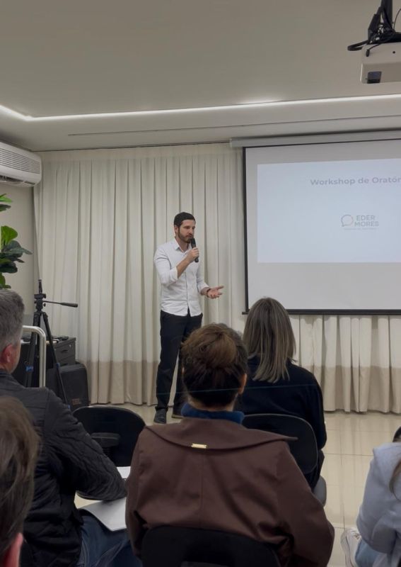 Ouro Verde recebe workshop de oratória com Eder Mores no dia 16 de outubro