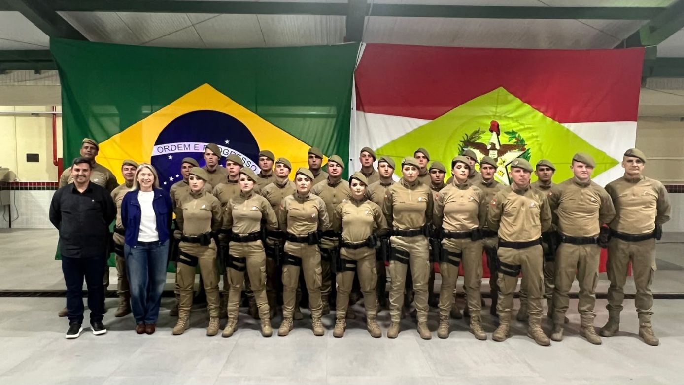 Demanda atendida: atuação de Calebe contribui para reforço de 15 policiais militares em Xanxerê
