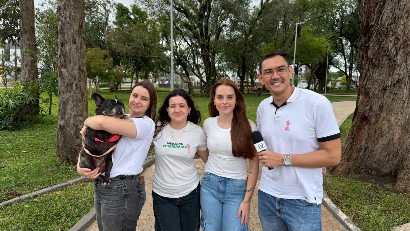 VÍDEO: Unoesc promove ação de conscientização sobre câncer de mama em pets em Xanxerê