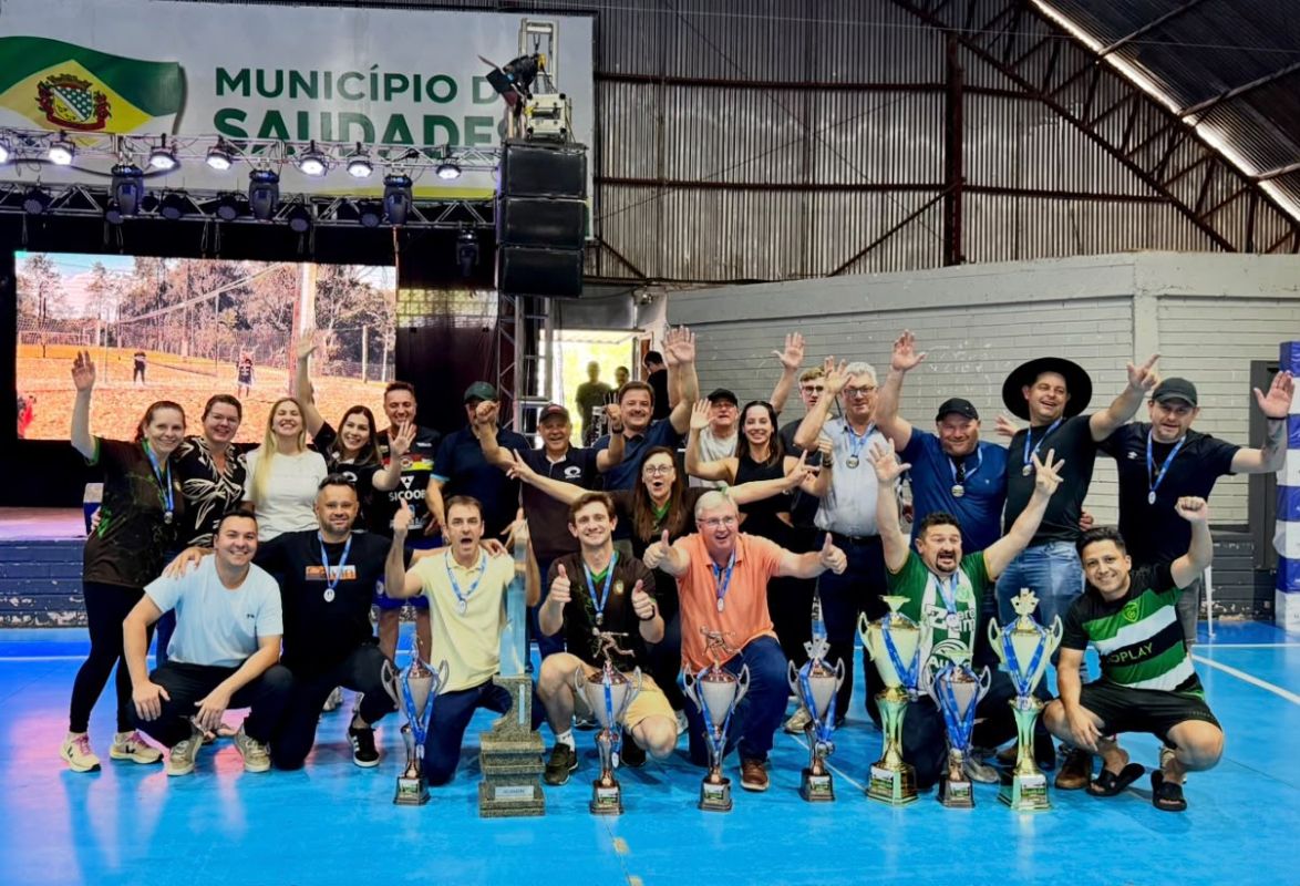 Saudades conquista título geral dos Jogos de Integração da ACAMOSC 2026
