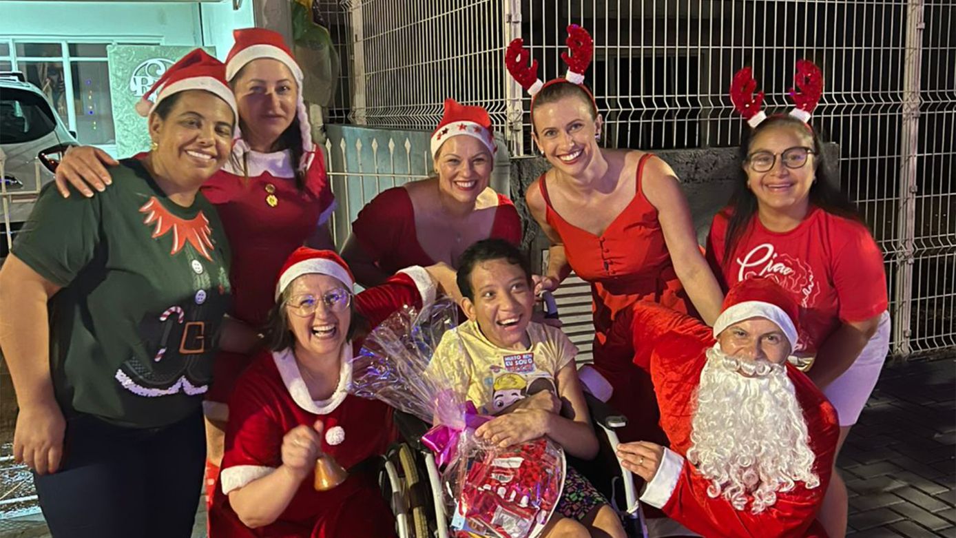 VÍDEO: colaboradores da Apae de Xanxerê proporcionaram momento especial para os seus alunos