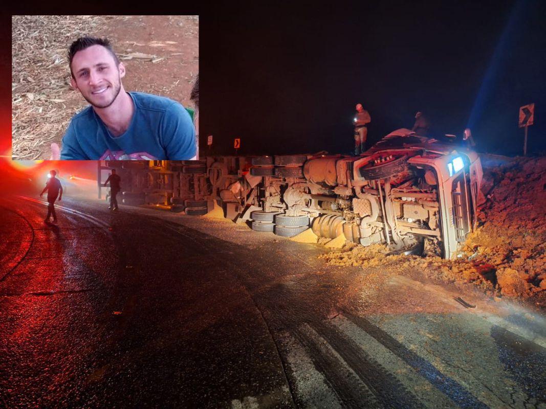 Caminhoneiro de Xanxerê morre em acidente registrado na Serra Dona Francisca