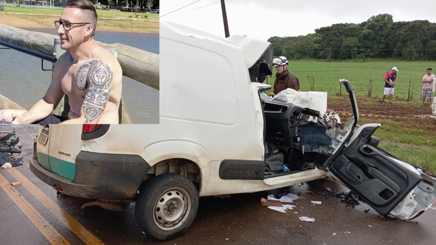 VÍDEO: identificada vítima fatal de acidente registrado na SC-160, no Oeste