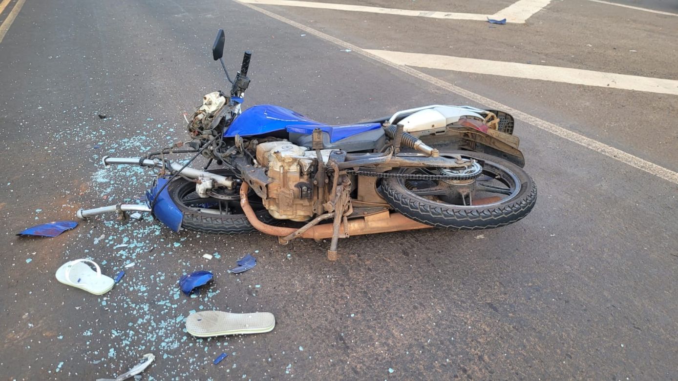 Colisão na SC-480 em Chapecó deixa um motociclista morto