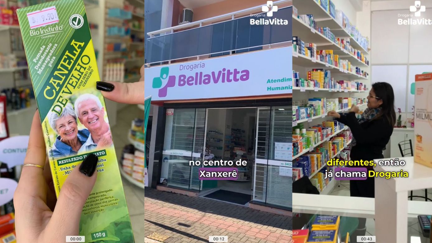 VÍDEO: Na Drogaria Bella Vitta você monta sua farmacinha em casa gastando pouco!