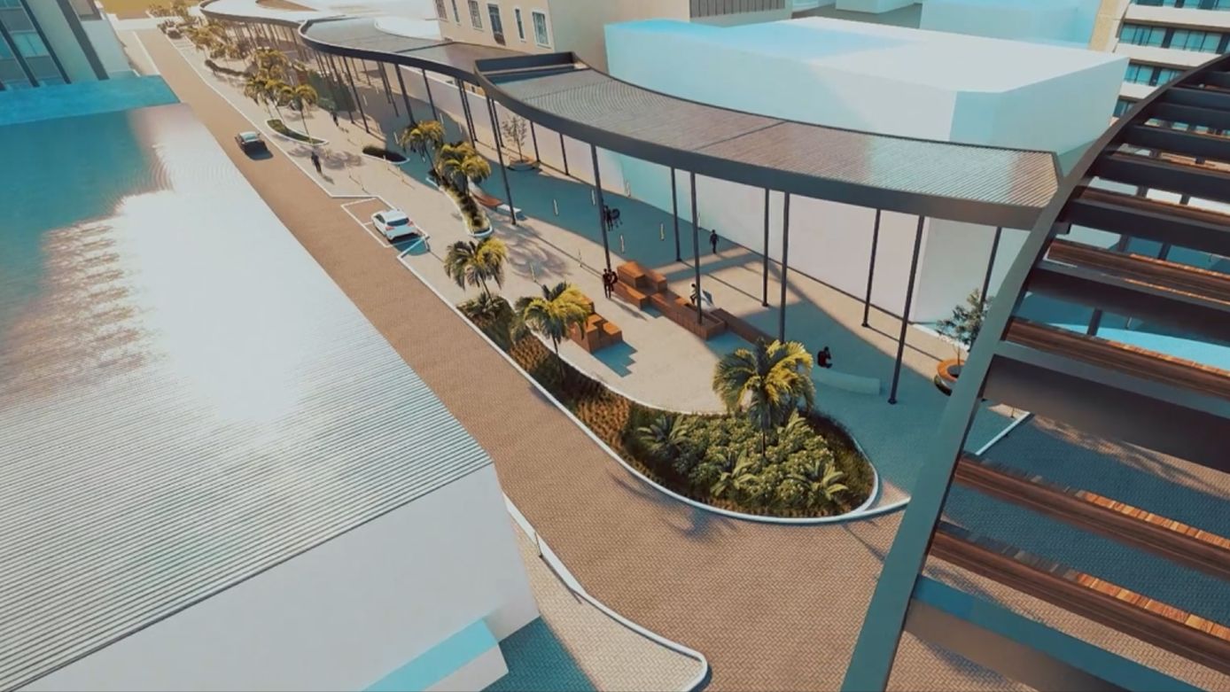 VÍDEO: obras do Boulevard Benjamin Constant de Chapecó estão em andamento