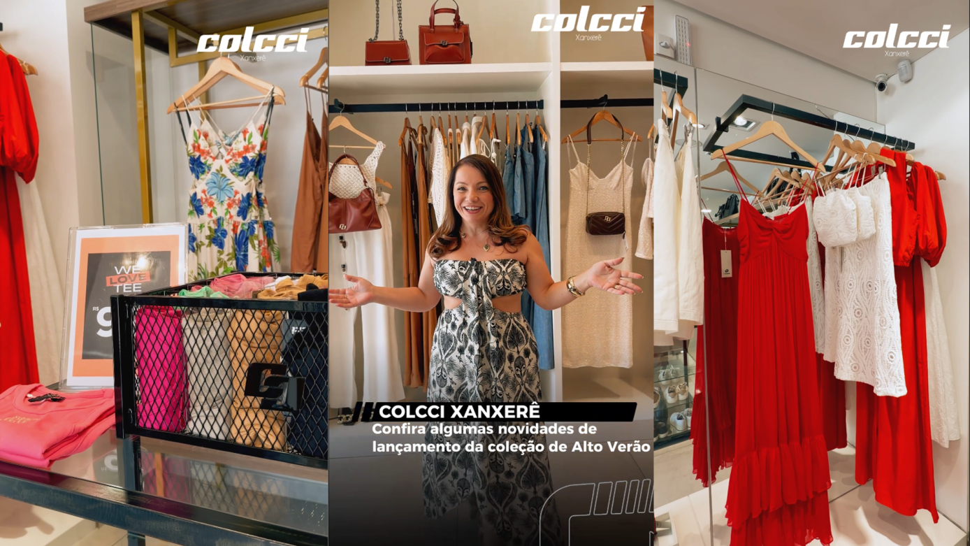 VÍDEO: O Alto Verão desembarcou na Colcci Xanxerê!
