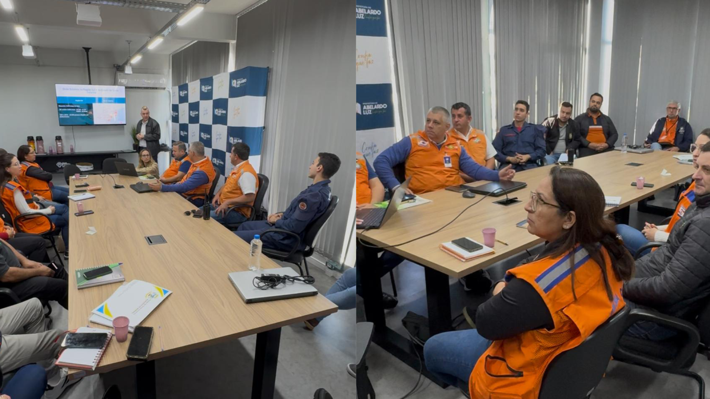VÍDEO: Na terça-feira (29), o Colegiado de Proteção e Defesa Civil promoveu em Abelardo Luz a 2ª Reunião Intermitente de 2025