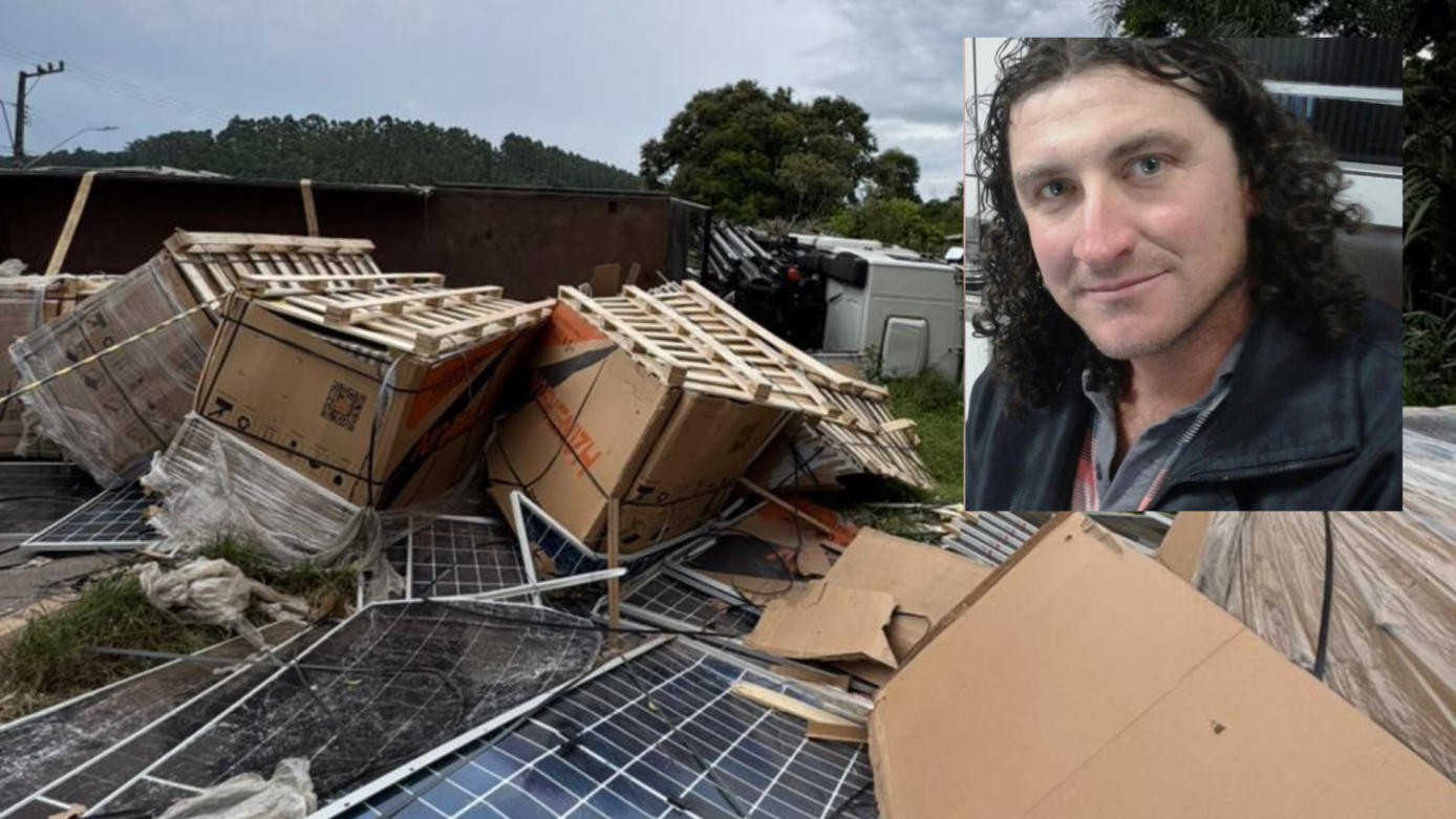 Identificado motorista que morreu após grave acidente na SC-155