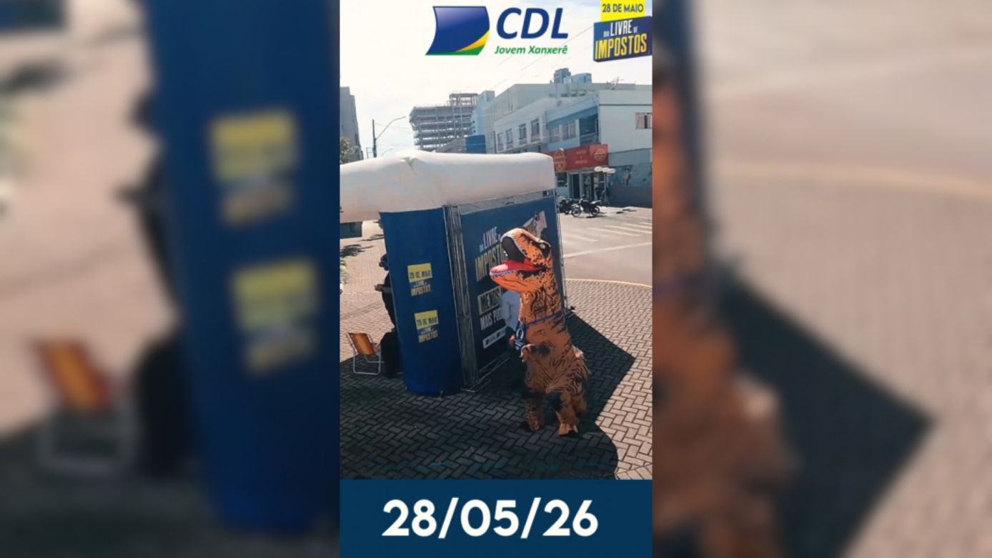 VÍDEO: empresas de Xanxerê participam do Dia Livre de Impostos que acontece nesta quinta-feira (28)