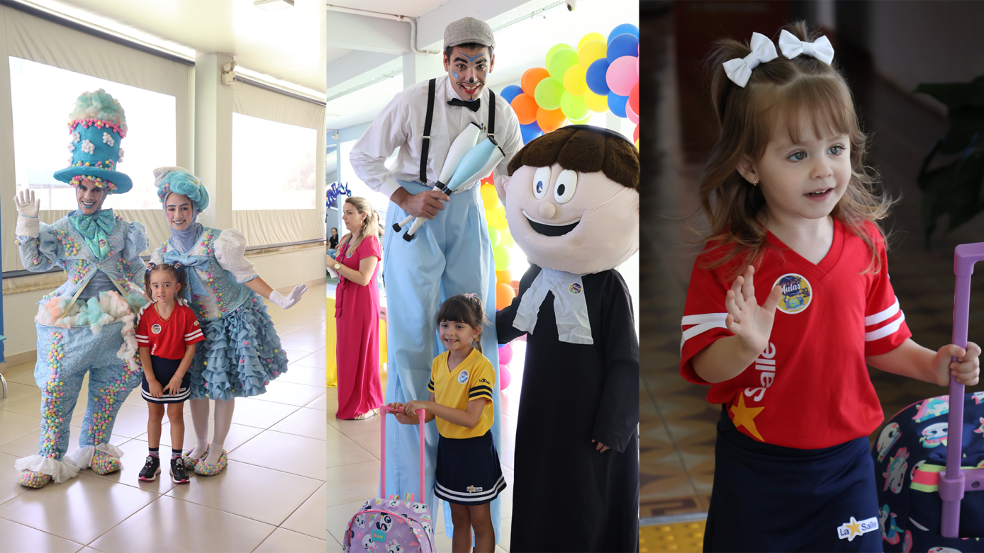 VÍDEO: Colégio La Salle Xanxerê organiza recepção calorosa aos estudantes na volta às aulas 