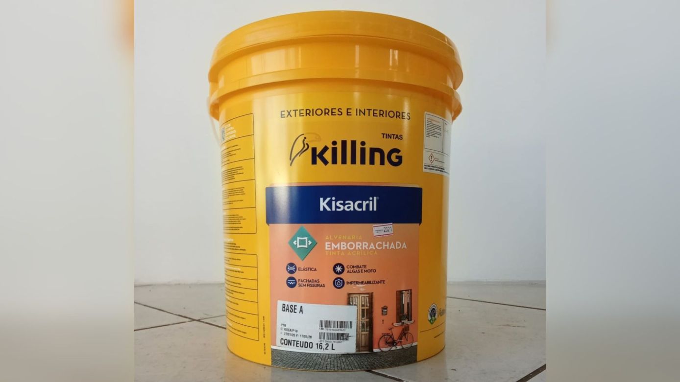Tinta Emborrachada Killing une proteção, impermeabilização e acabamento em um único produto e você encontra na Ki-Tintas, em Xanxerê