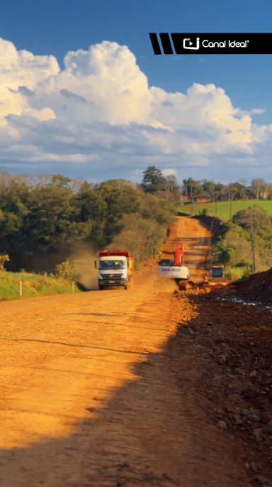 VÍDEO: obras do Contorno Viário do Caravaggio seguem em andamento entre Cordilheira Alta e Chapecó