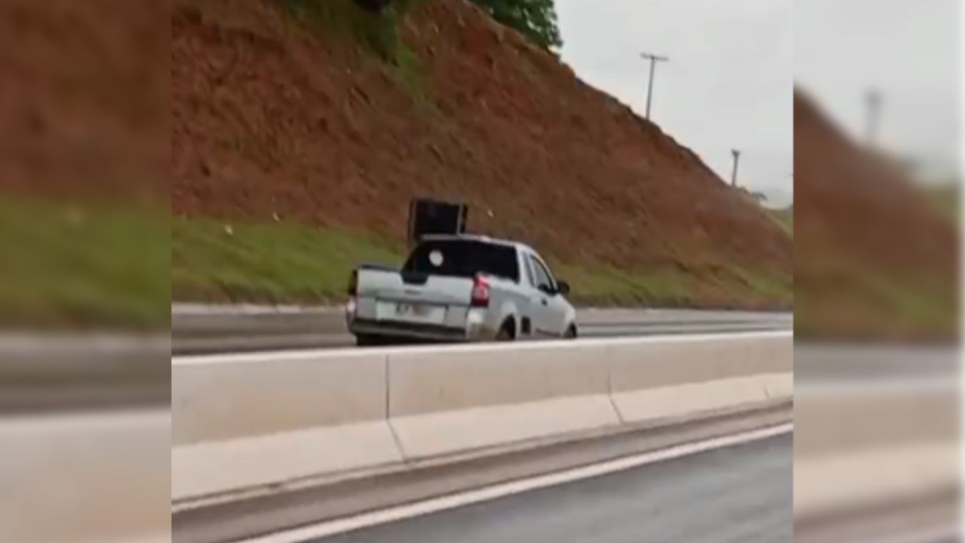 VÍDEO: condutor é flagrado transitando na contramão de direção na BR-282, em Xanxerê