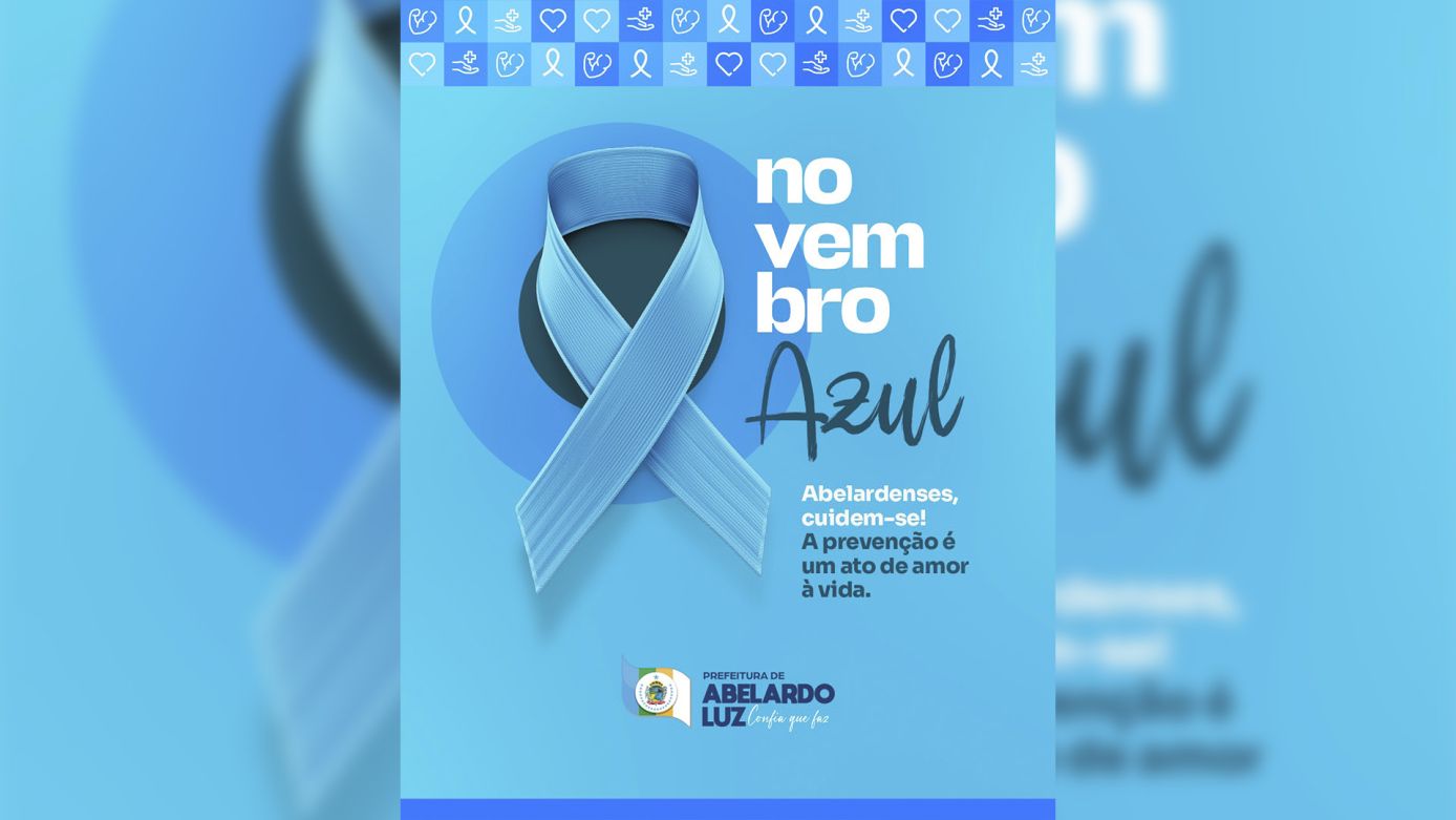 Campanha Novembro Azul mobiliza rede de saúde de Abelardo Luz em ações de prevenção