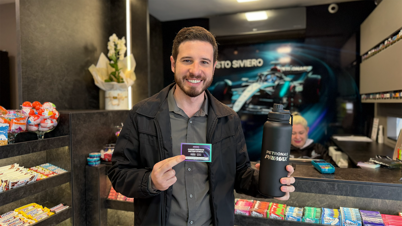 VÍDEO: Posto Siviero premia clientes com brindes exclusivos da Petronas