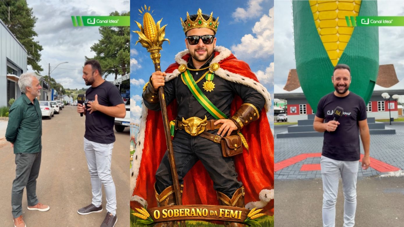 VÍDEO: será que o Rodrigo conseguiu o aval do prefeito para ser o soberano da ExpoFemi? 