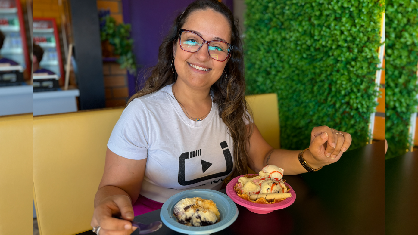 VÍDEO: Na Sensação do Açaí Xanxerê, não precisa escolher: açaí e sorvete podem ir juntos