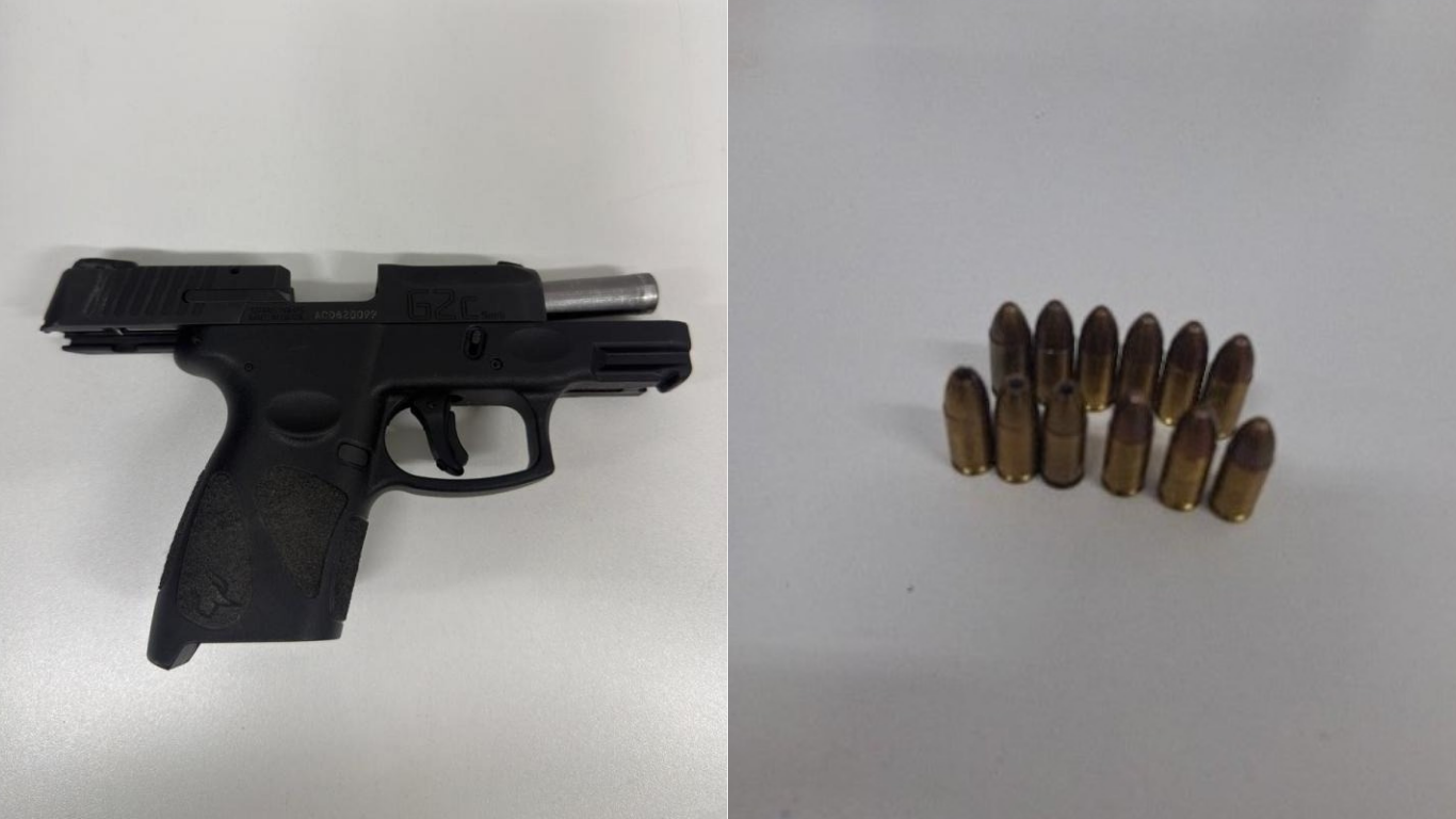 Homem é levado à delegacia após ameaça durante discussão familiar e arma é apreendida em Xanxerê