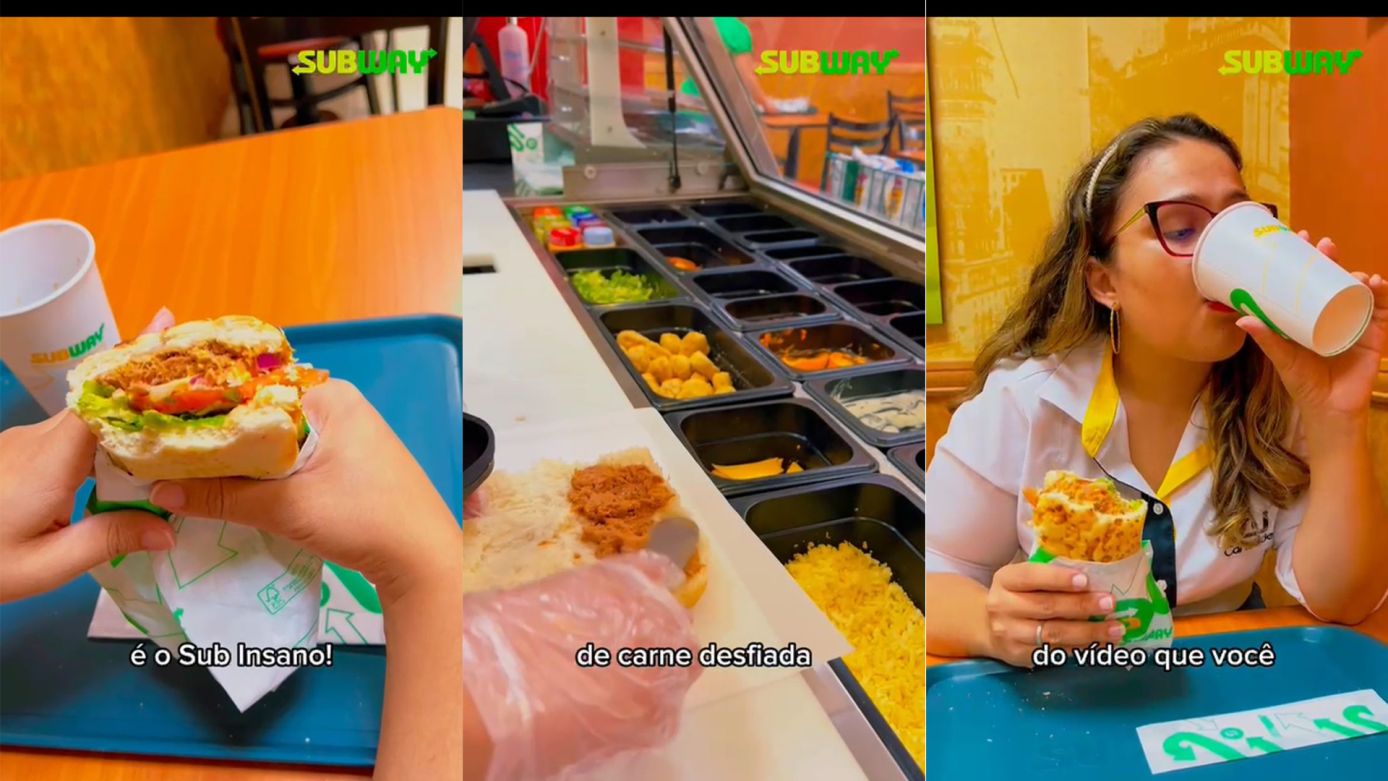 VÍDEO: conheça o novo sabor de Subway: o Sub Insano!